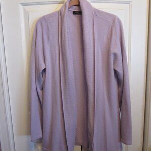 JM Collectibles Lavender Cardigan Sz XL
